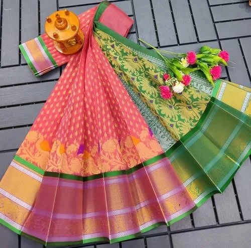 Classic cotton handloom saree